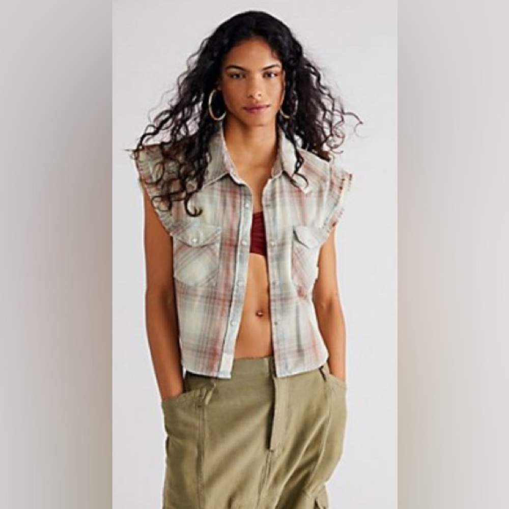 NWOT The Boyfriend Shirt by Free People
